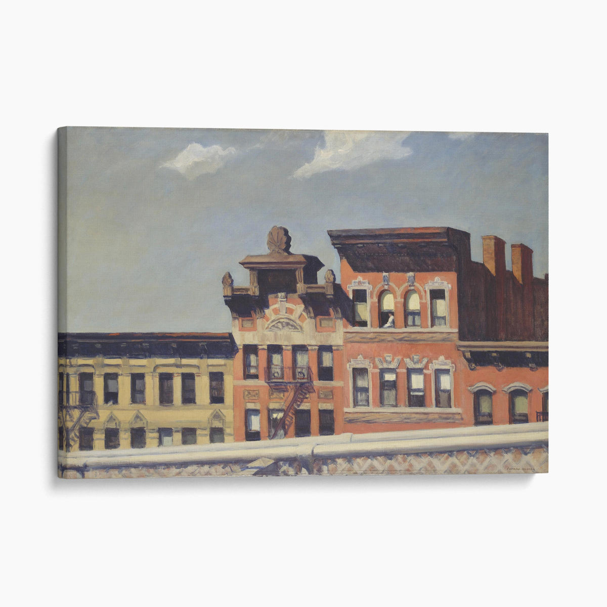 From Williamsburg Bridge (1928) - Edward Hopper