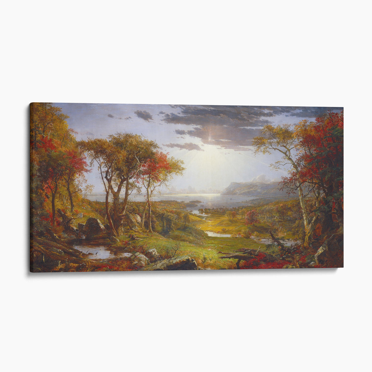 Autumn - On the Hudson River, 1860 by Jasper Francis Cropsey