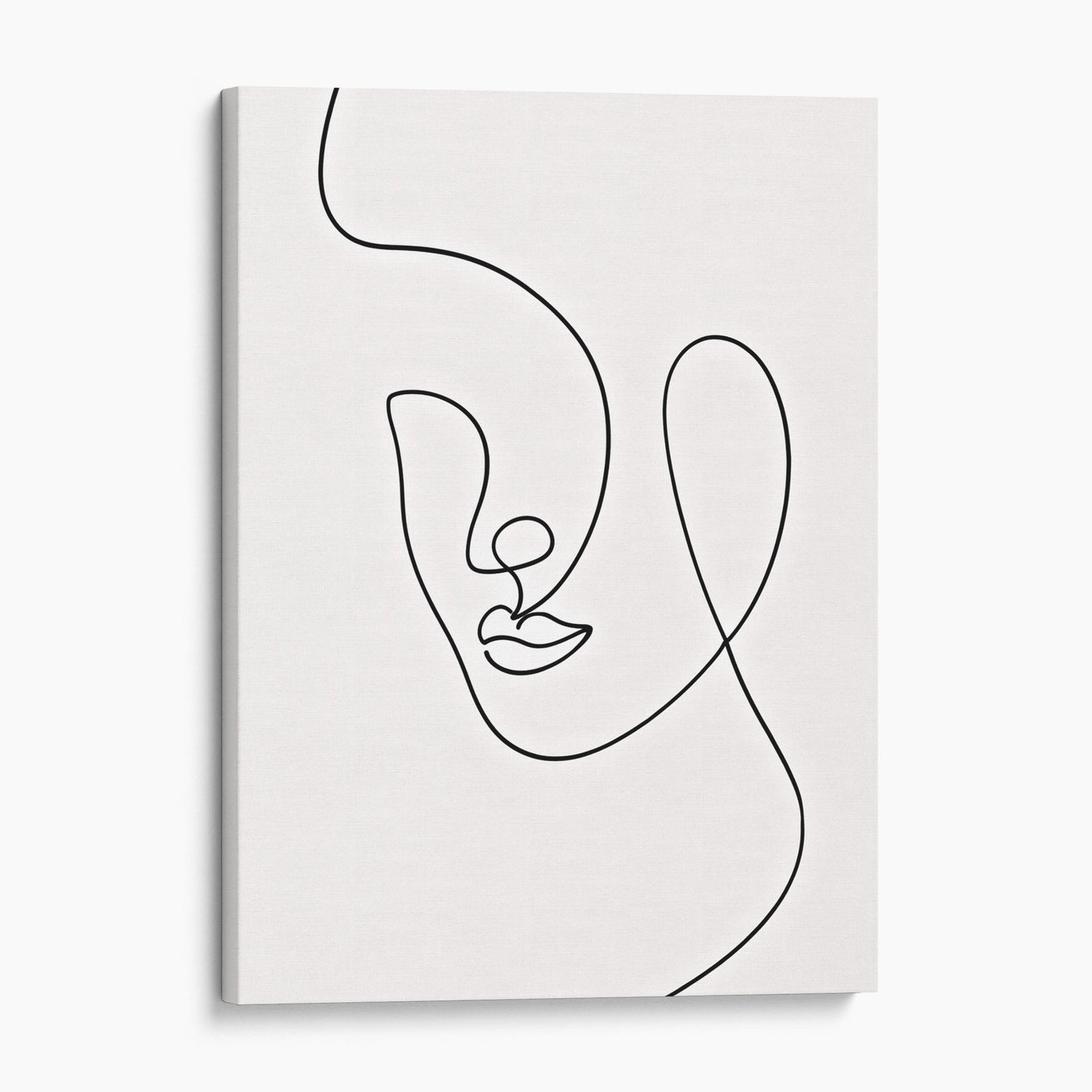 Face Of A Woman Line Art