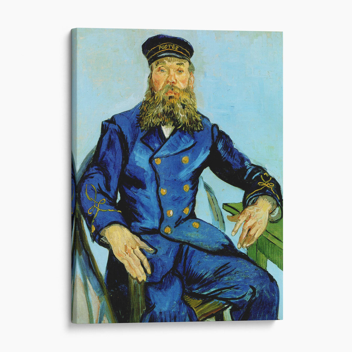 Postman Joseph Roulin, 1888 - Vincent Van Gogh