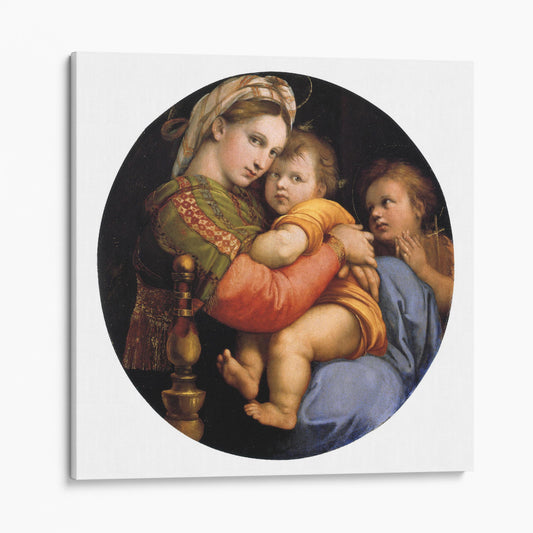 The Madonna Of The Chair by Raphael