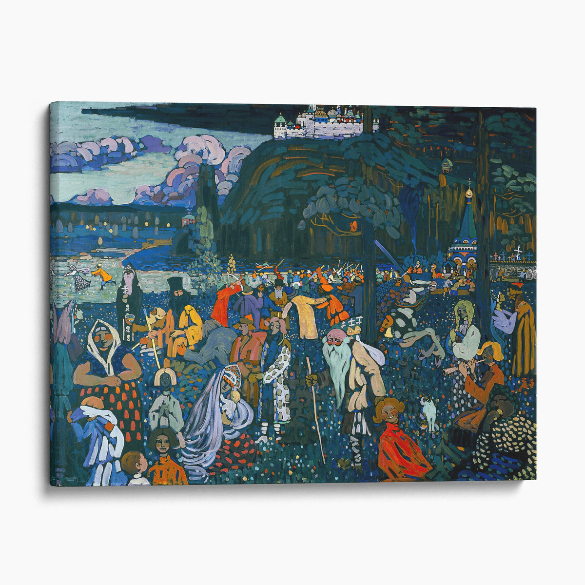 The Colorful Life (1907) by Kandinsky