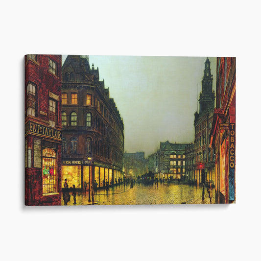 Boar Lane, Leeds - John Atkinson Grimshaw
