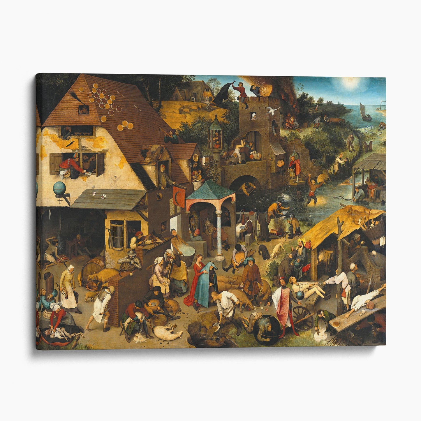The Dutch Proverbs - Pieter Brueghel the Elder