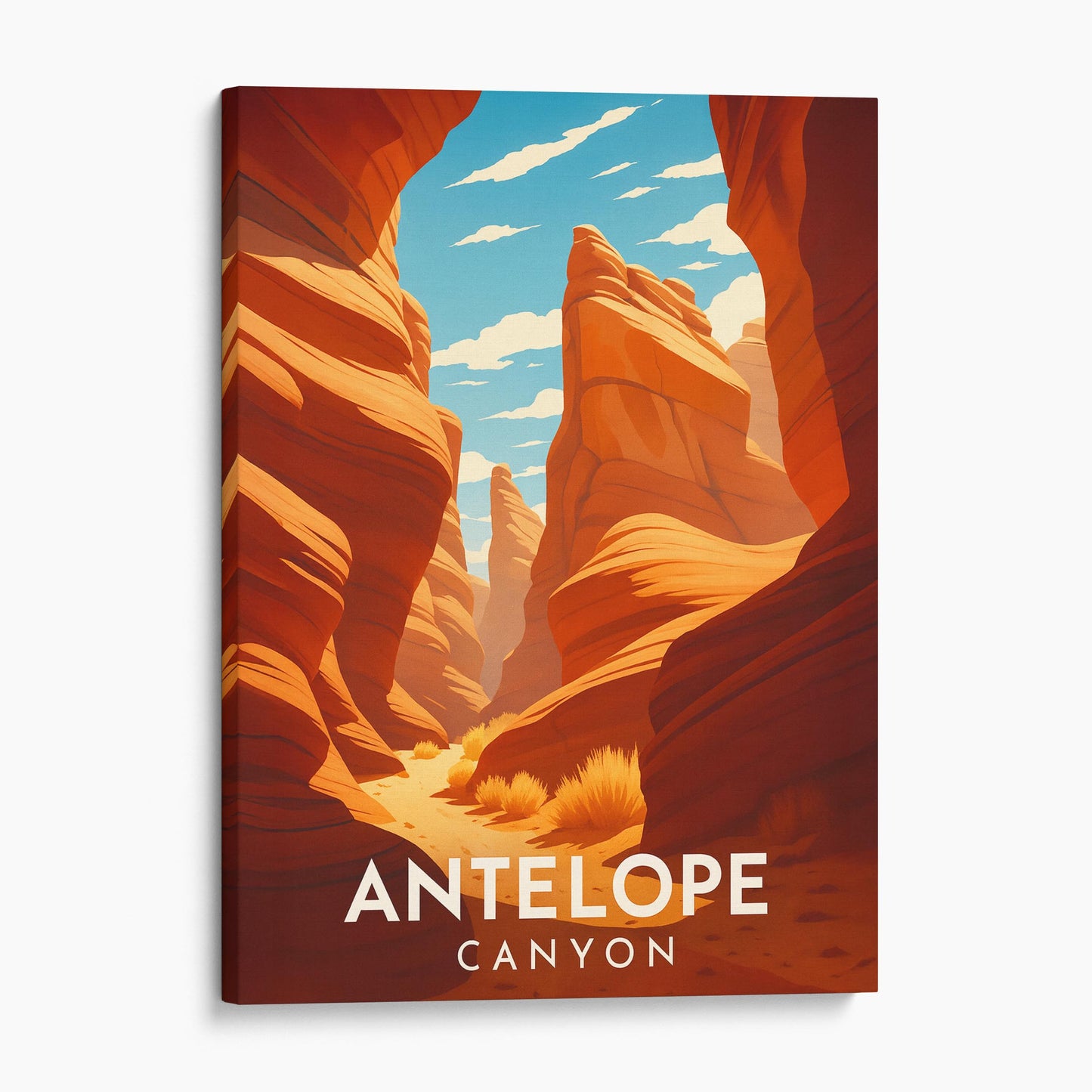 Antelope Canyon Travel Poster