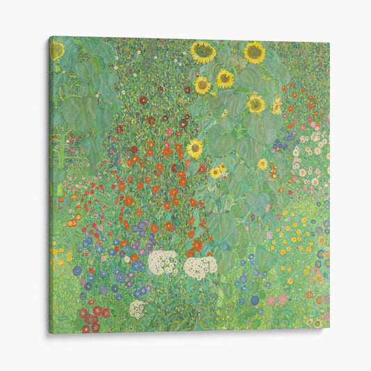 Farm Garden With Sunflowers 1905-06 by Gustav Klimt