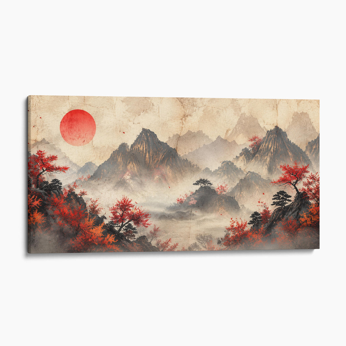 Japanese Mountain Landscape