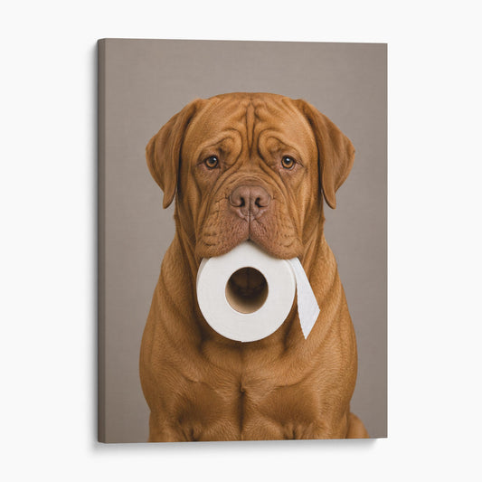 Dogue de Bordeaux Toilet Paper