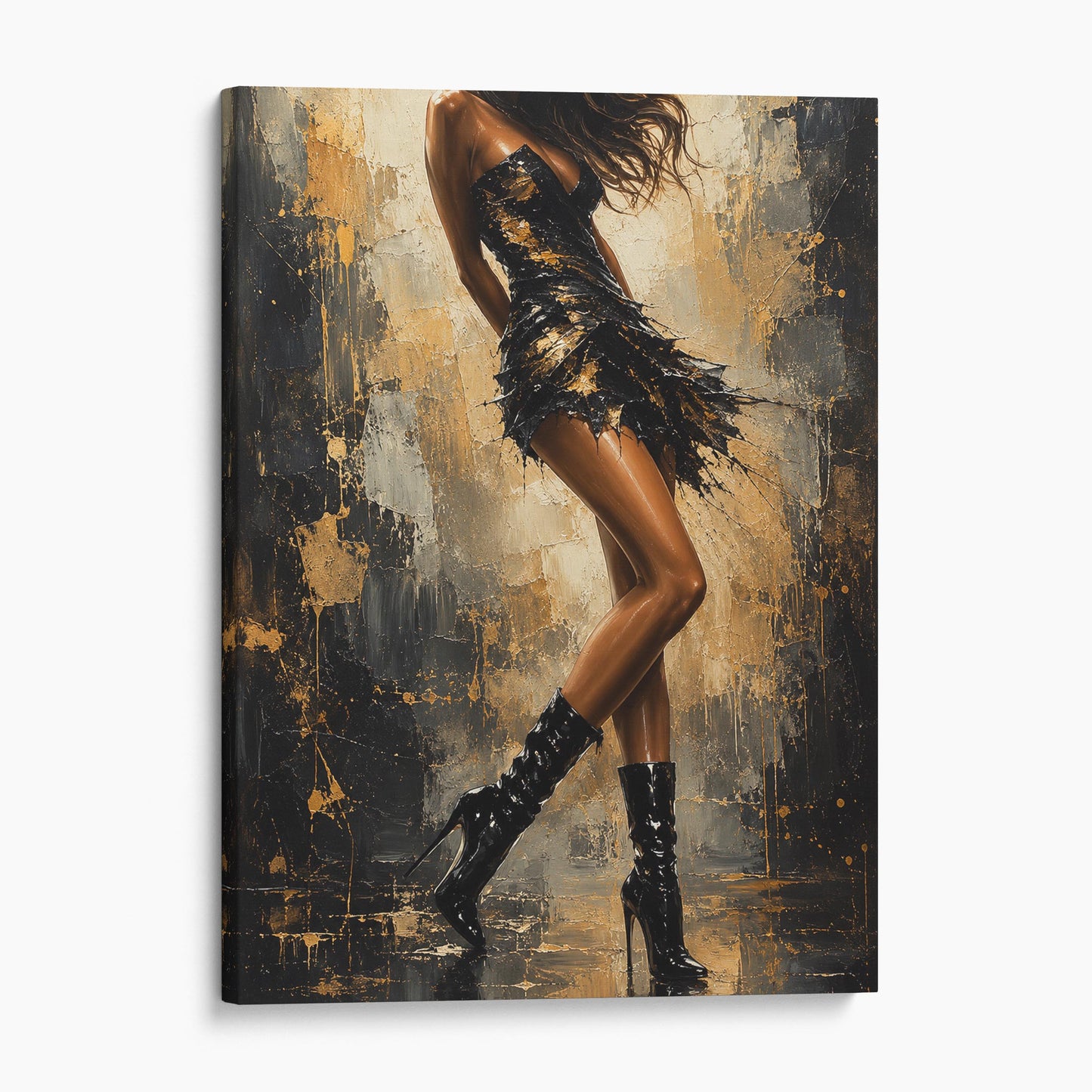 Shadow Dance in Gold