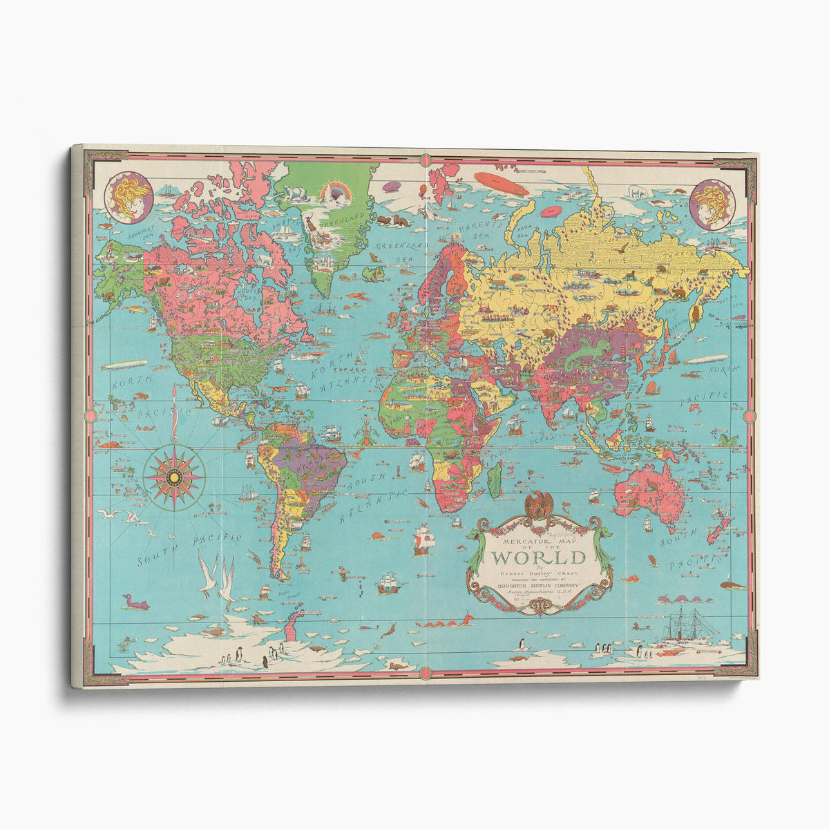 Mercator Map of the World