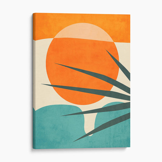 Rising Sun Mid Century