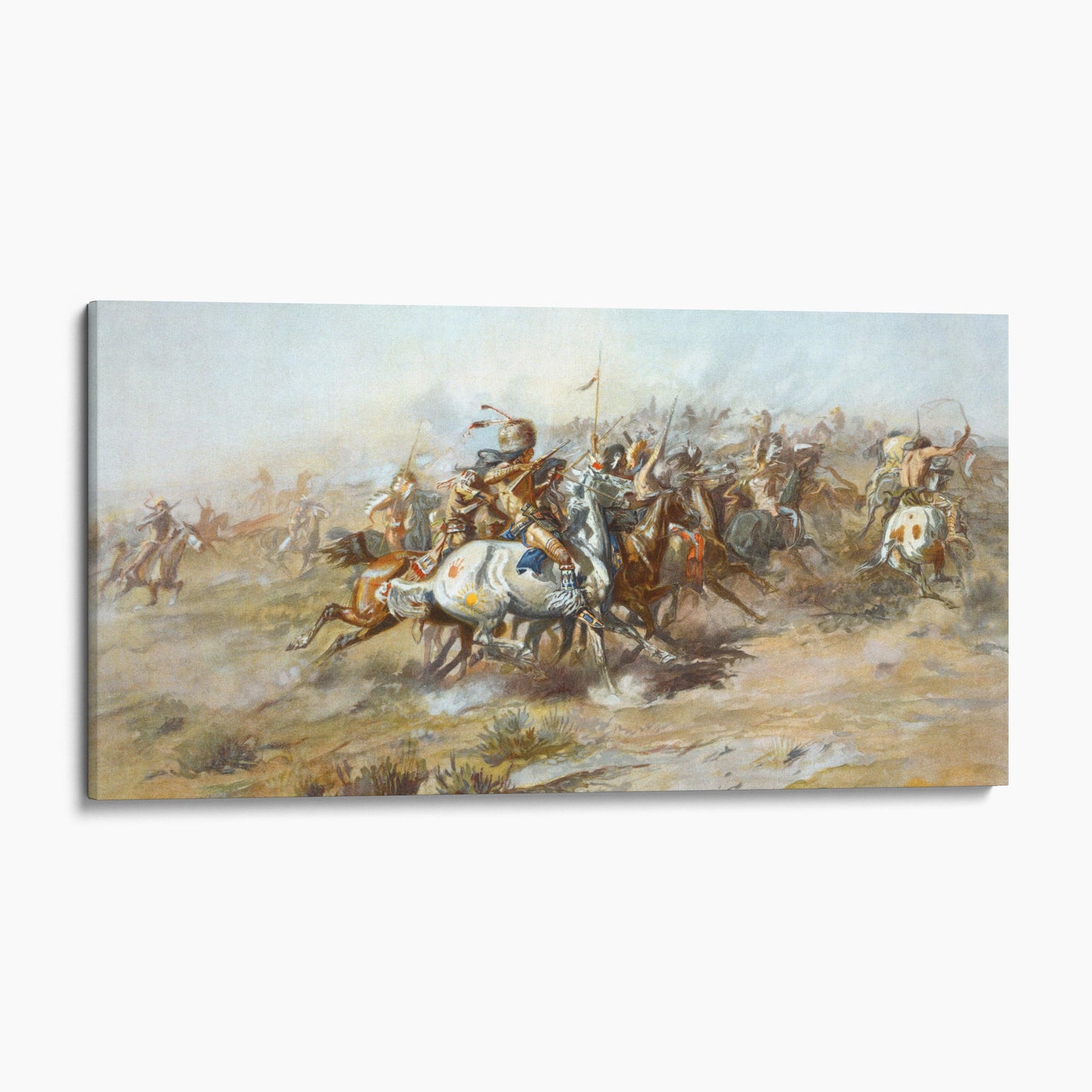Battle of the Little Bighorn (1876) by Charles Marion Russell
