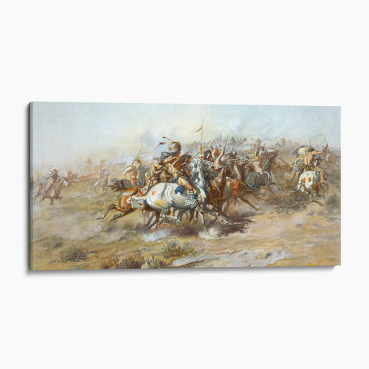 Battle of the Little Bighorn (1876) by Charles Marion Russell