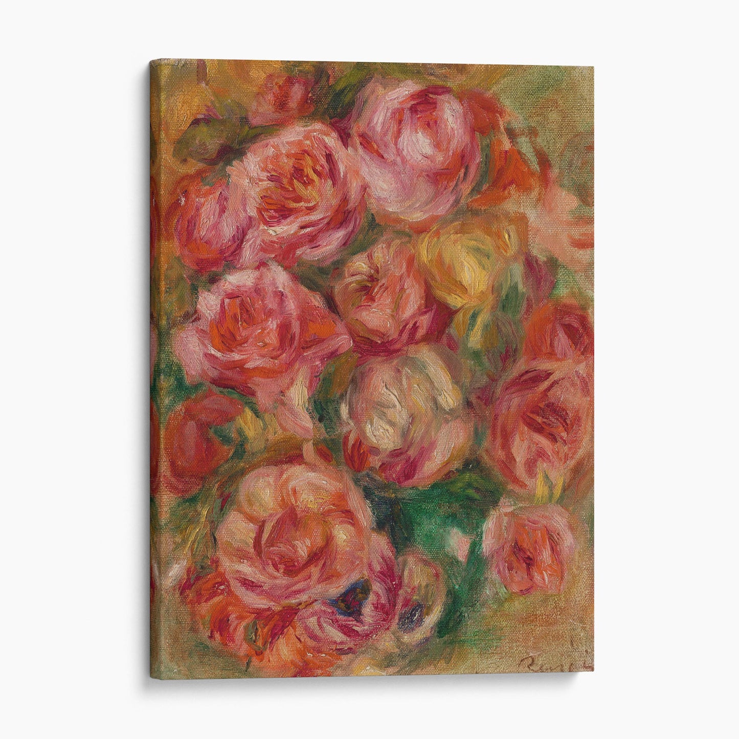 A Bowlful Of Roses - Pierre Auguste Renoir