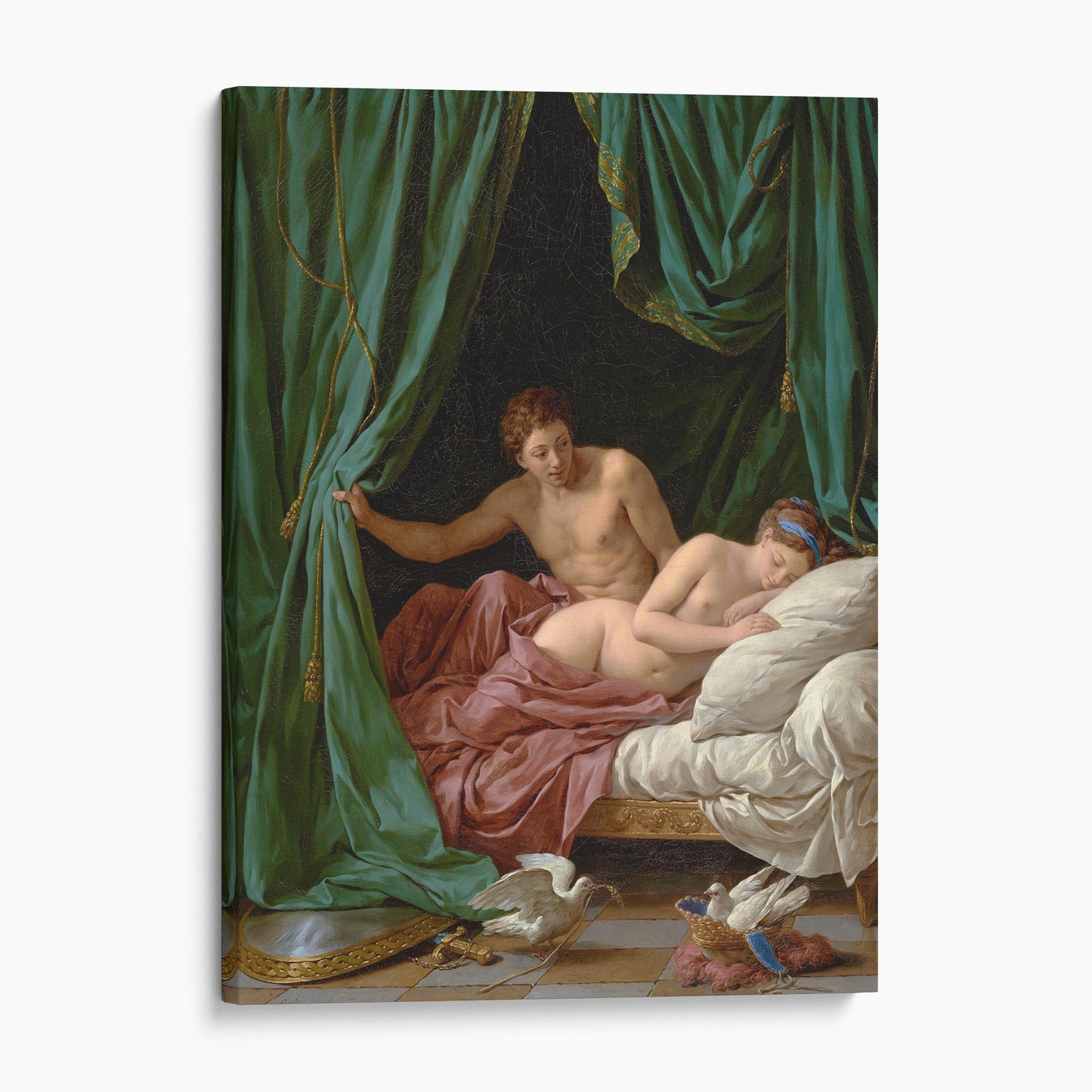 Mars and Venus, Allegory of Peace, 1770 by Louis-Jean-François Lagrenée