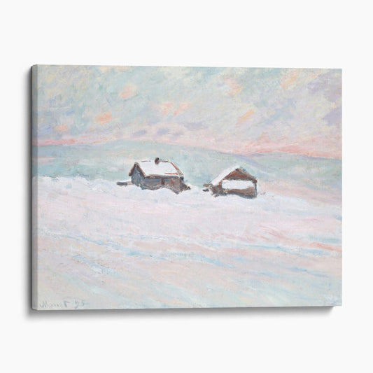 The Houses in the Snow, 1895 - Claude Monet