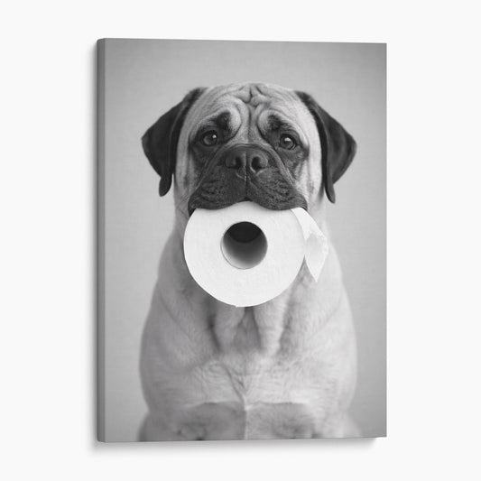 Mastiff Dog Toilet Paper