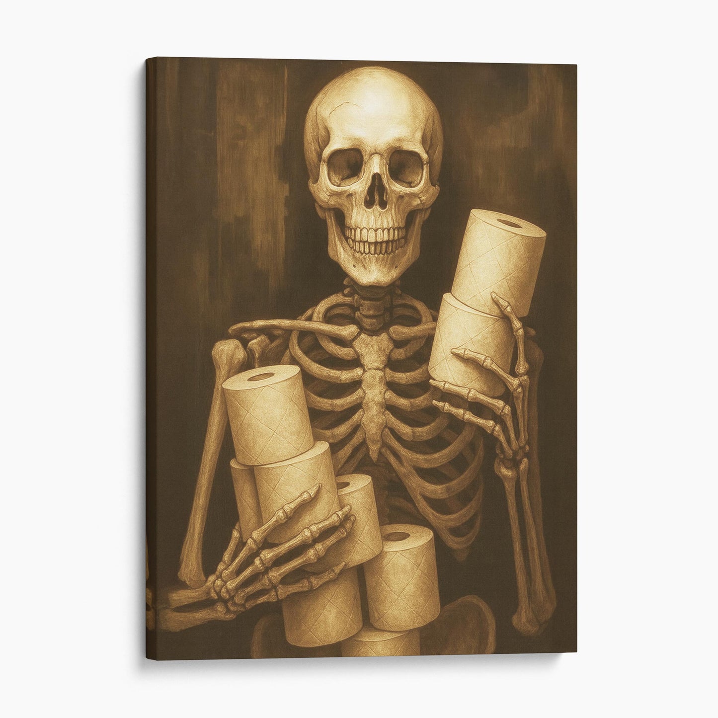 Skeleton Toilet Paper