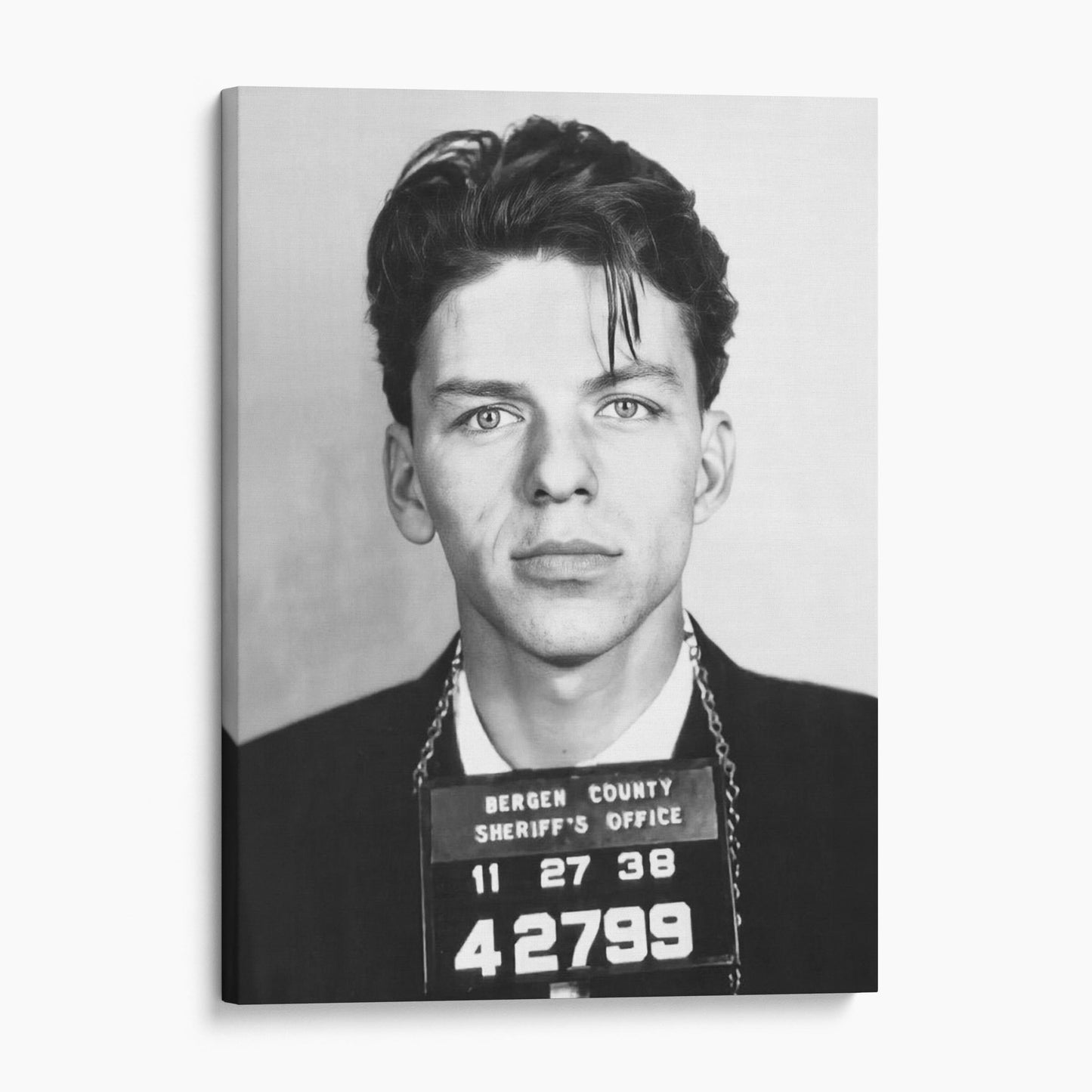 Frank Sinatra Jail Mug Shot