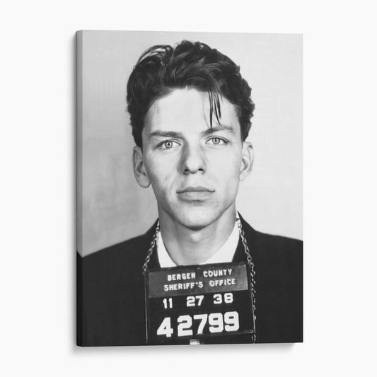 Frank Sinatra Jail Mug Shot