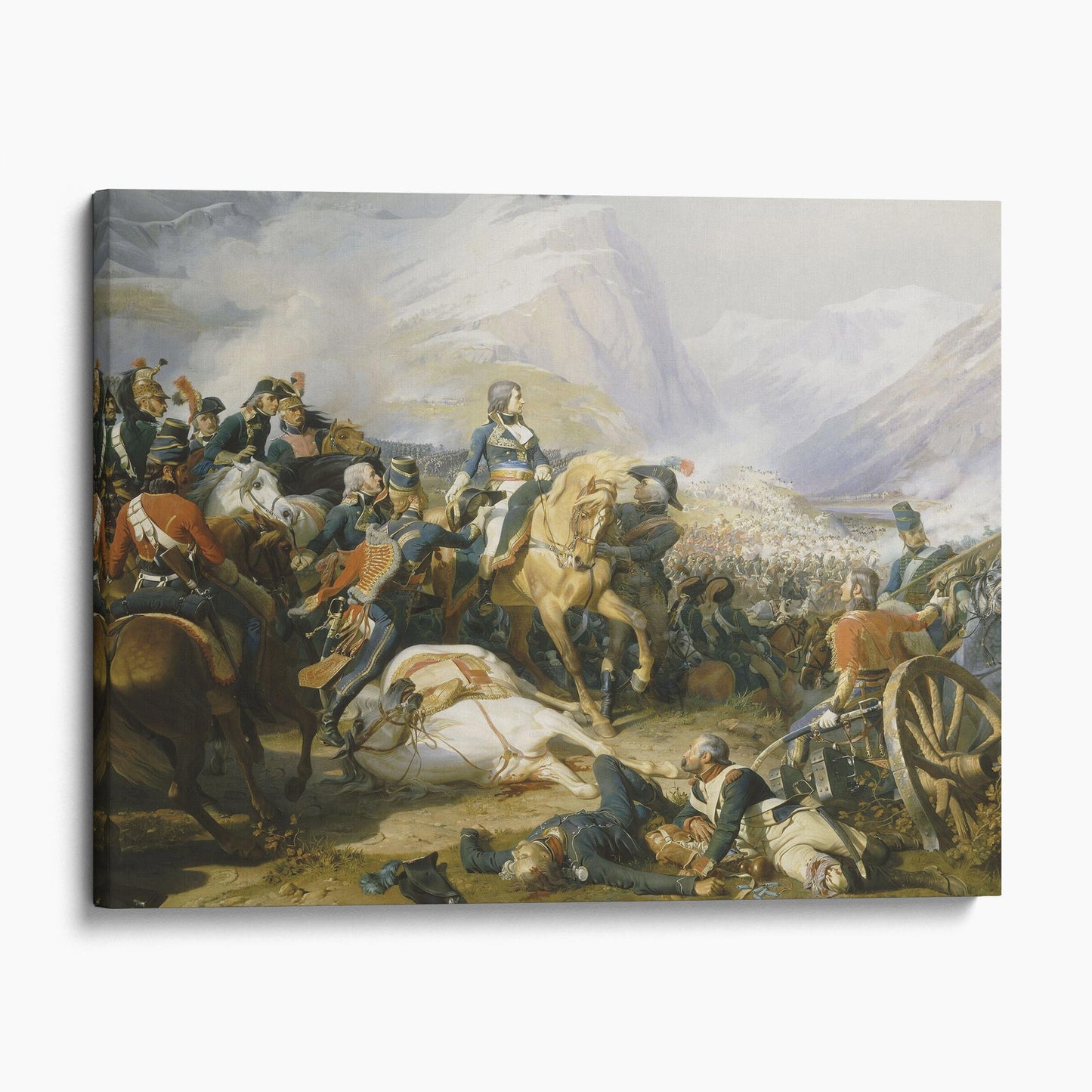 Napoleon at the Battle of Rivoli