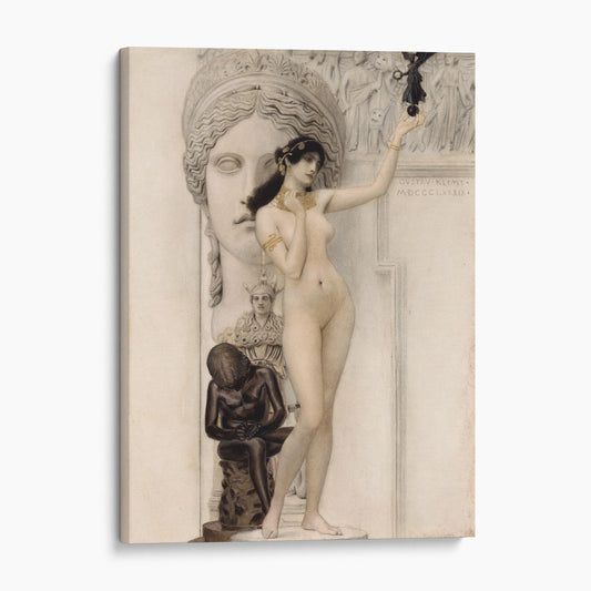 Allegory of Sculpture by Gustav Klimt