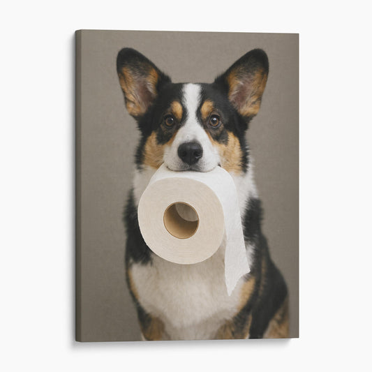 Cardigan Welsh Corgi Dog Toilet Paper