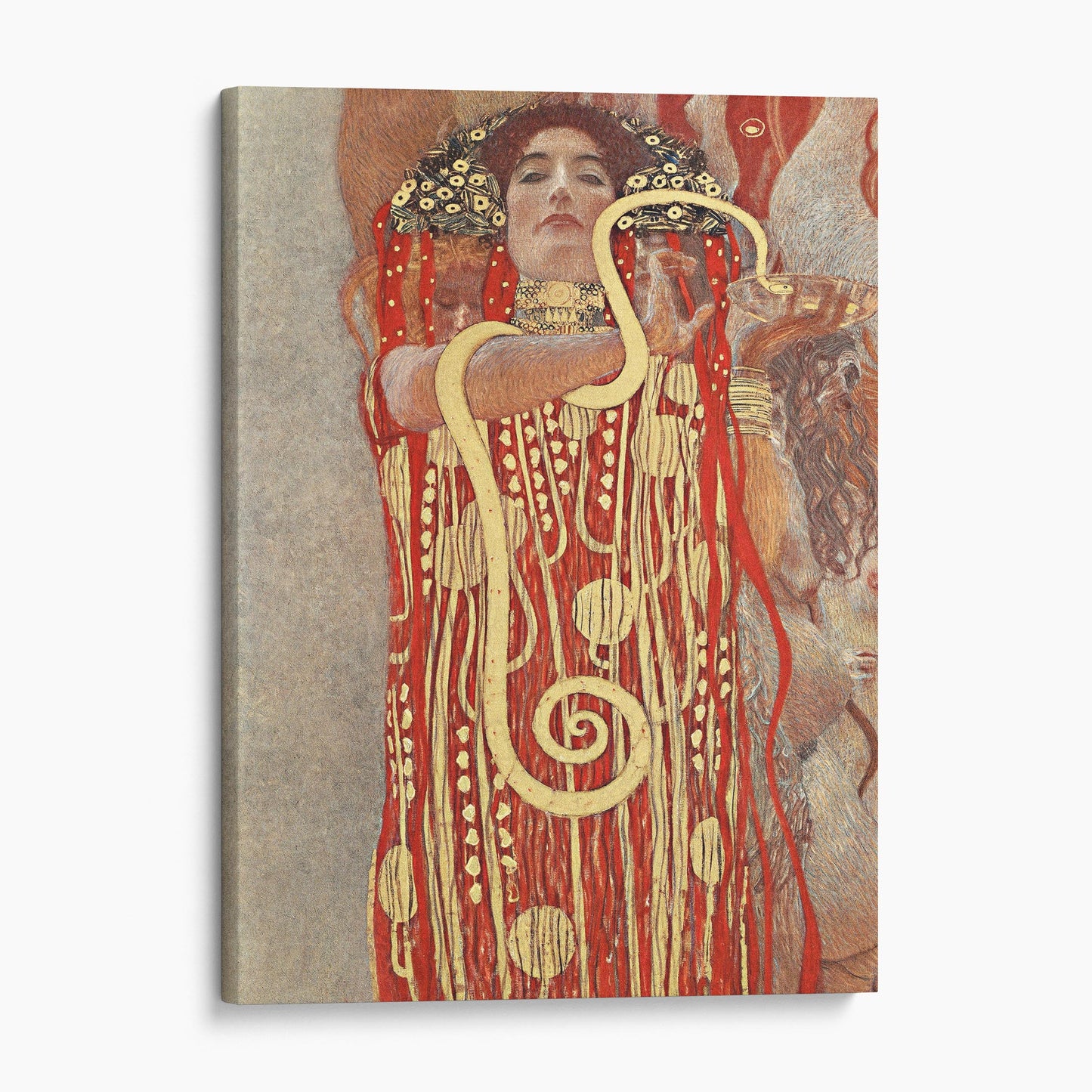 Hygieia Medicine Detail by Gustav Klimt