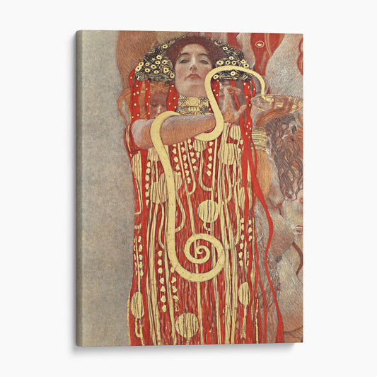 Hygieia Medicine Detail by Gustav Klimt
