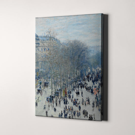 Boulevard des Capucines by Claude Monet