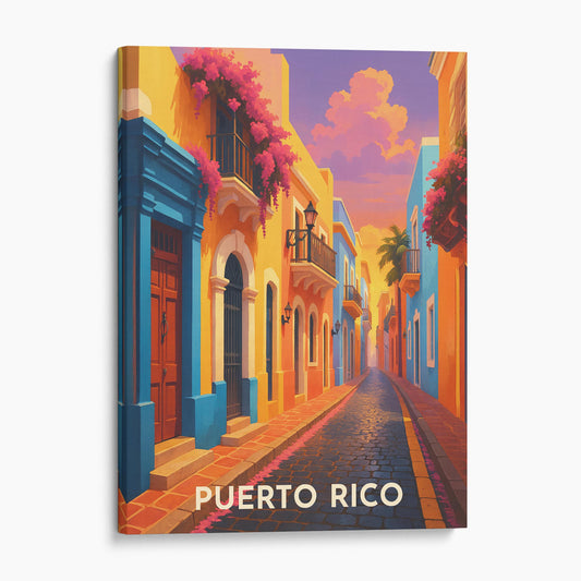 Puerto Rico Travel Poster