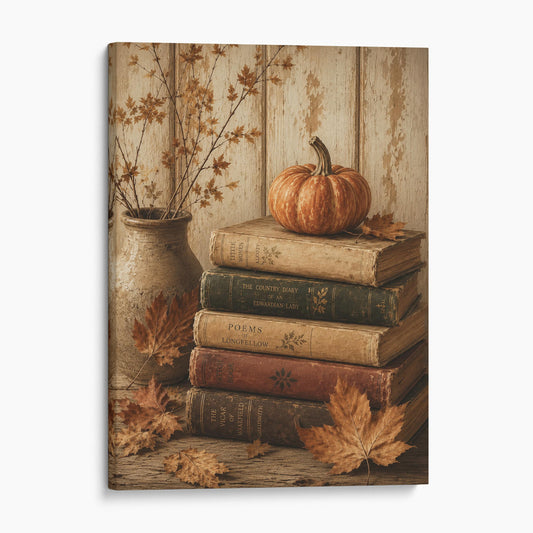 Pumpkin and Books