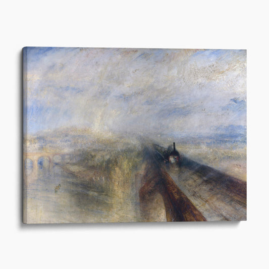 Rain Steam and Speed the Great Western Railway by JMW Turner
