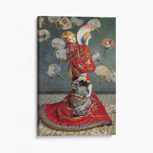Camille Monet In Japanese Costume - Claude Monet