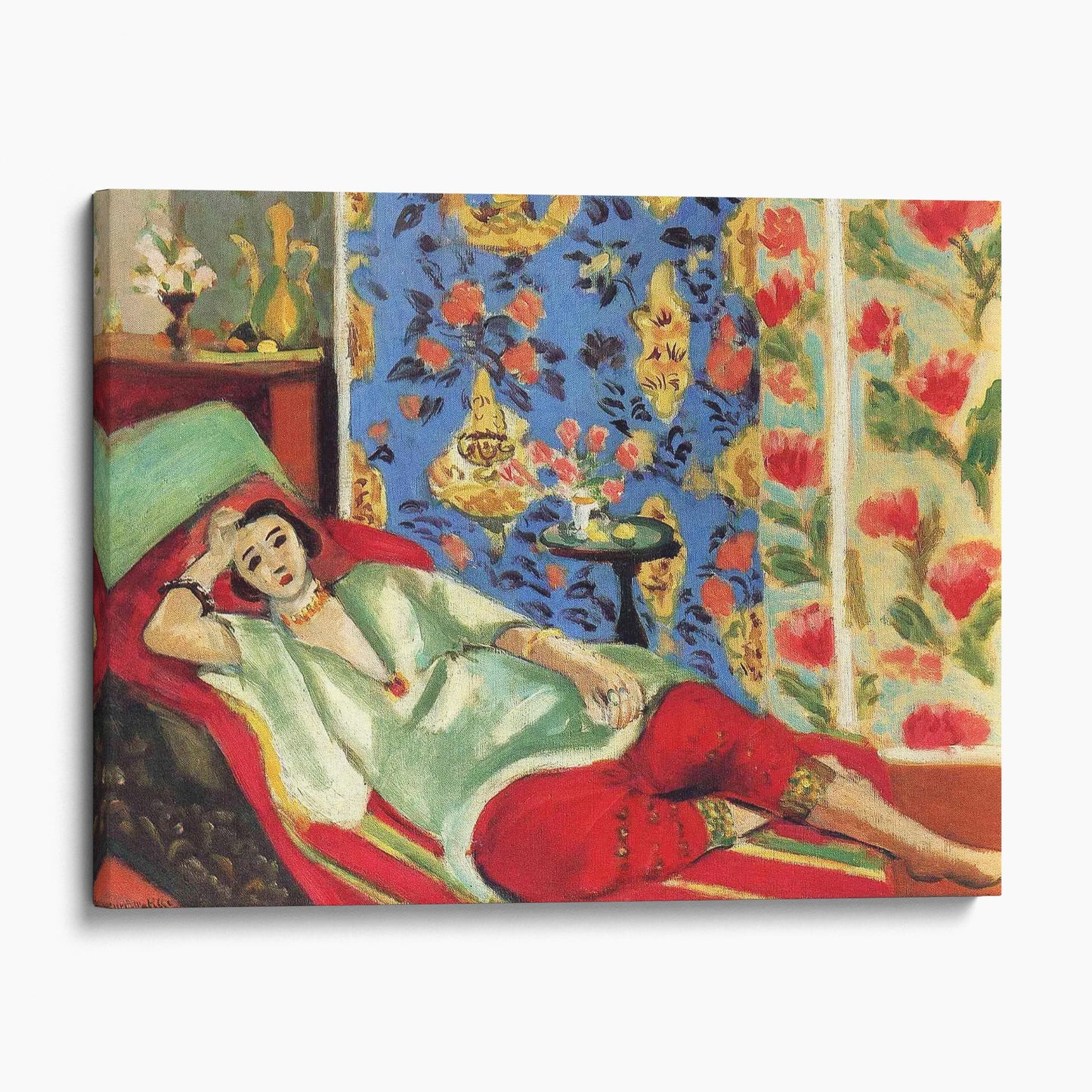 Odalisque in Red Trousers 1921 by Henri Matisse