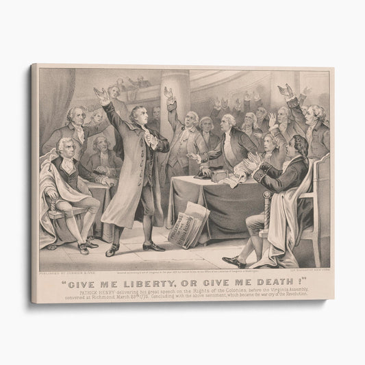 Give me liberty, or give me death! - Currier and Ives