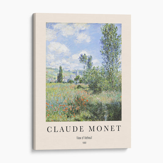 Claude Monet - View of Vetheuil 1880