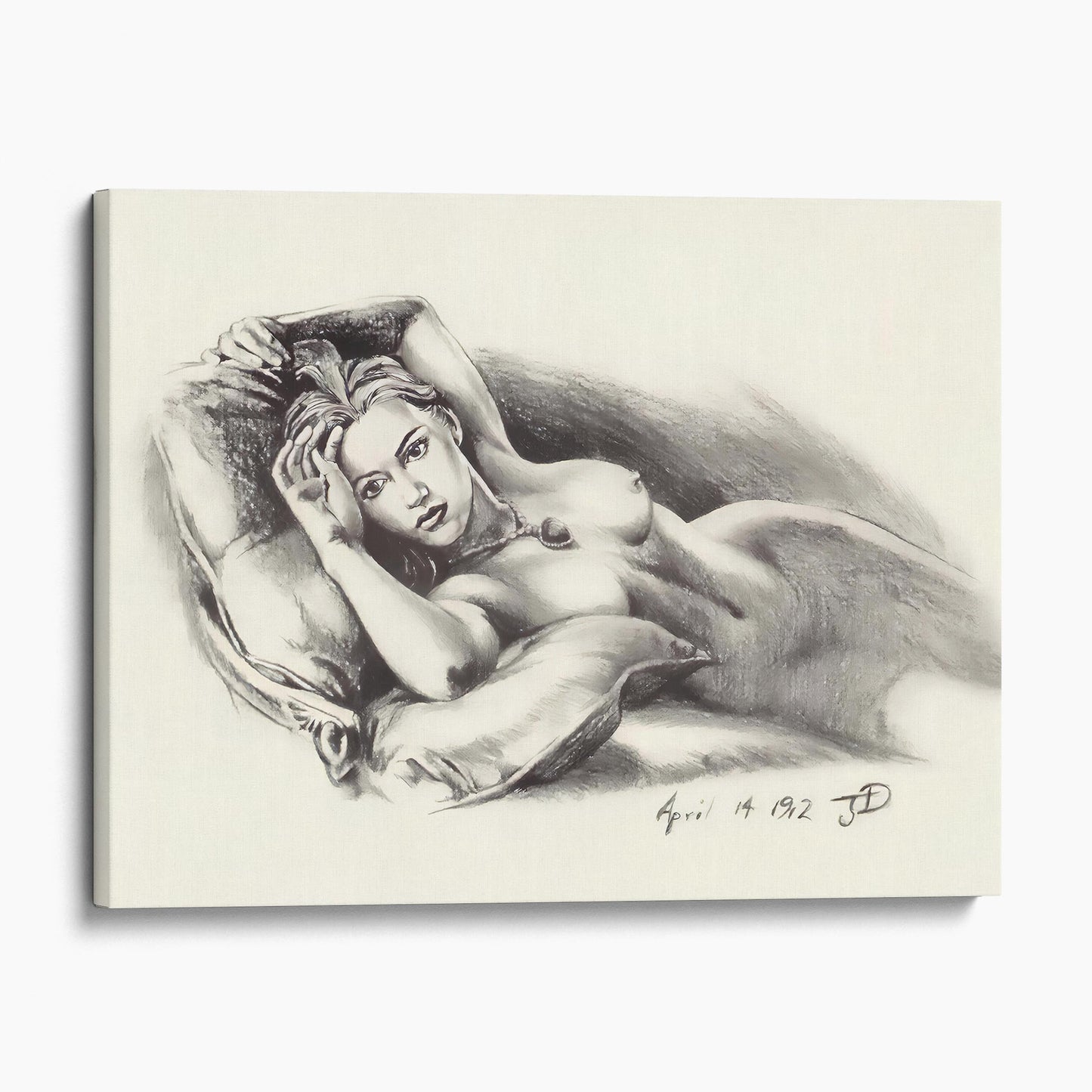 Titanic Rose Portrait Sketch