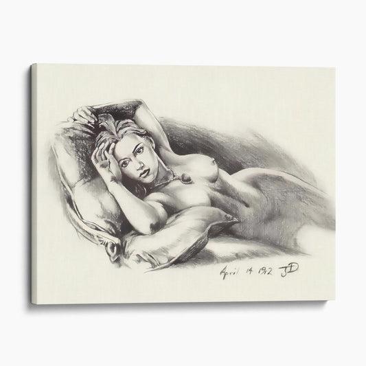 Titanic Rose Portrait Sketch