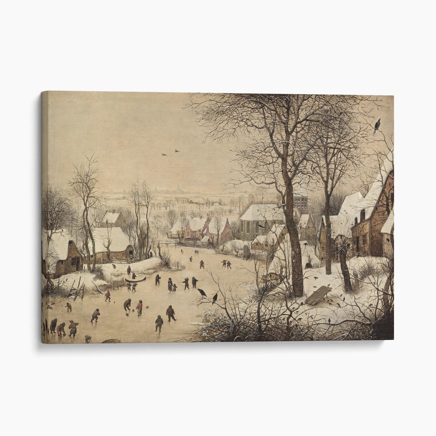 Winter Landscape With Bird Trap by Pieter Bruegel the Elder