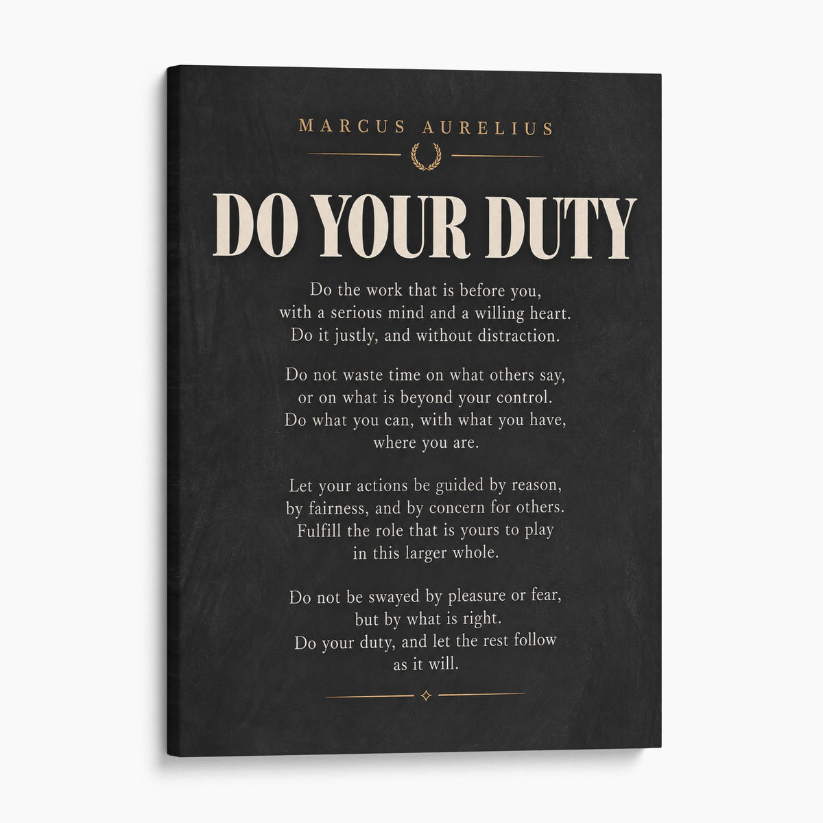 Do Your Duty - Marcus Aurelius