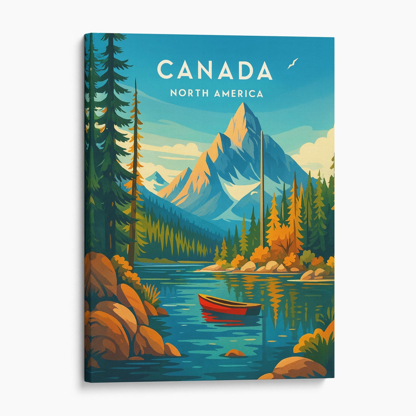 Canada Vintage Travel Poster