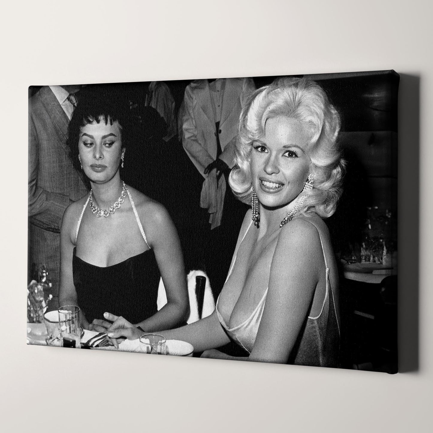 Jayne Mansfield Sophia Loren The Side Eye