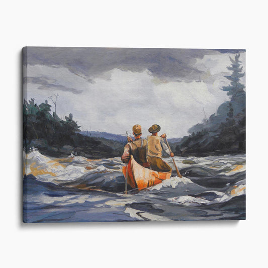 Canoe In The Rapids, 1897 by Winslow Homer