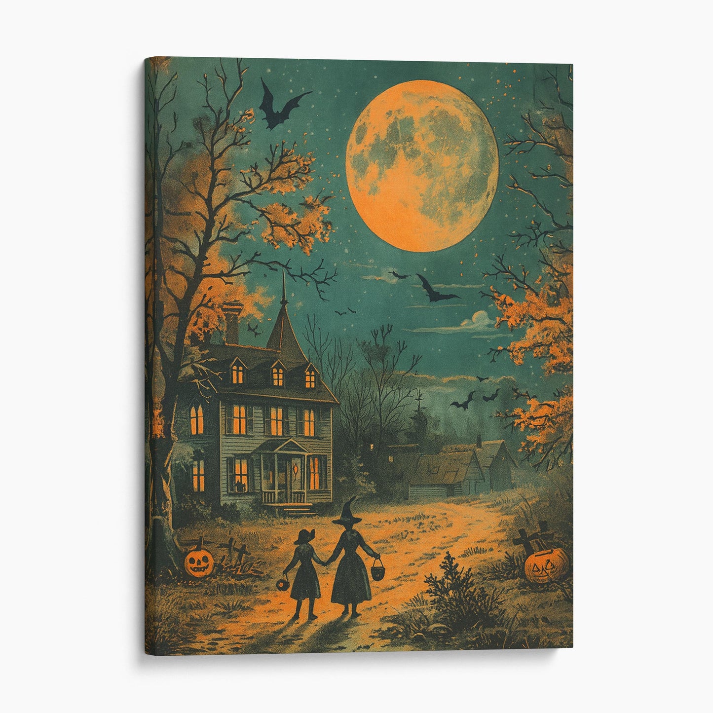 Trick or Treat at Haunted House