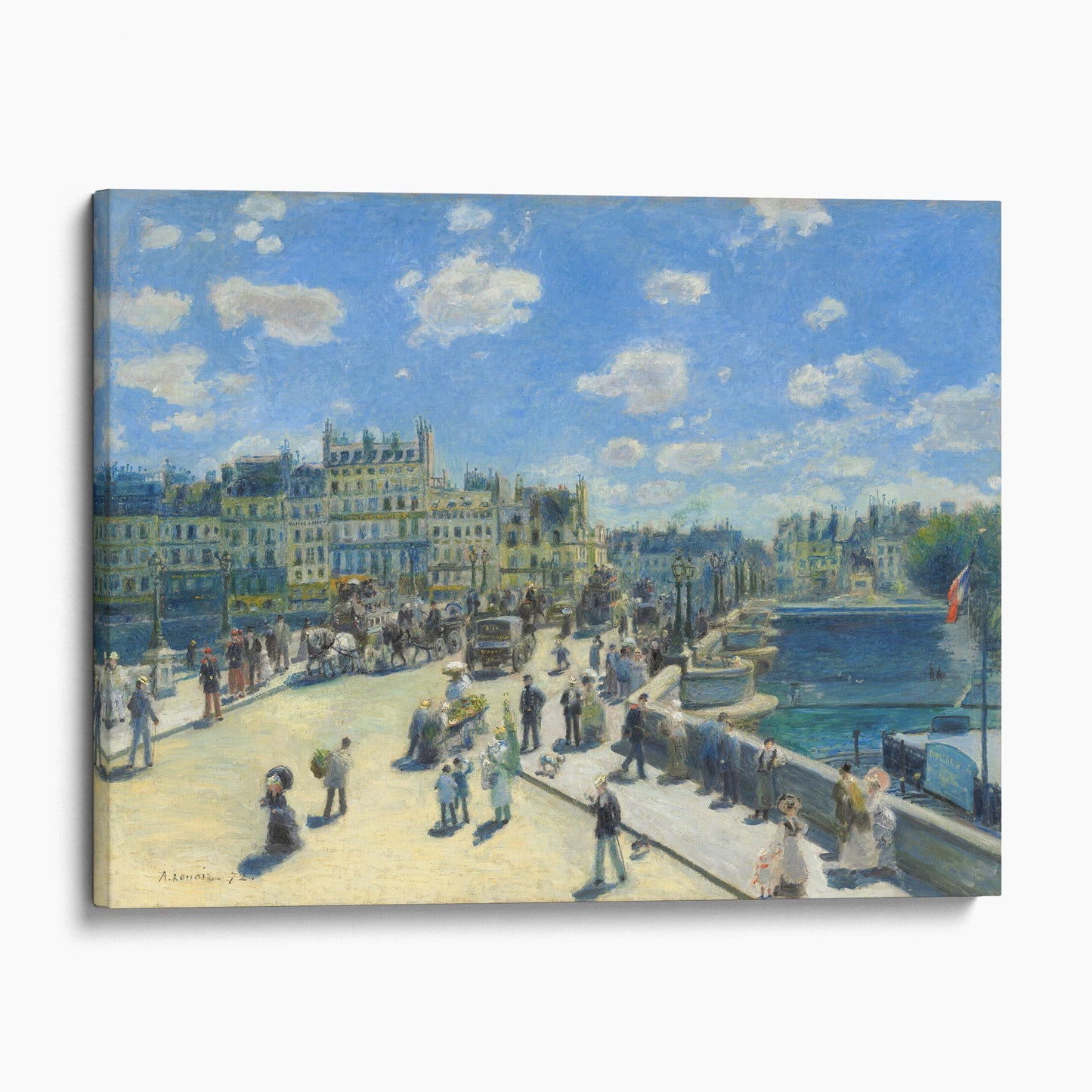 Pont Neuf, Paris by Auguste Renoir