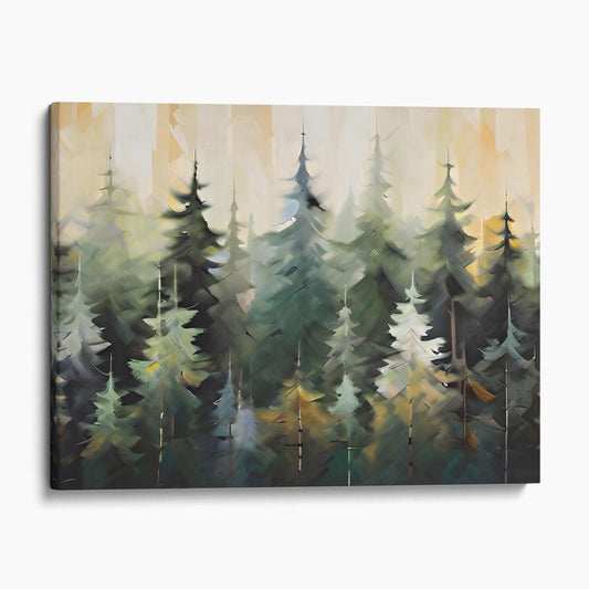 Abstract Pine Forest