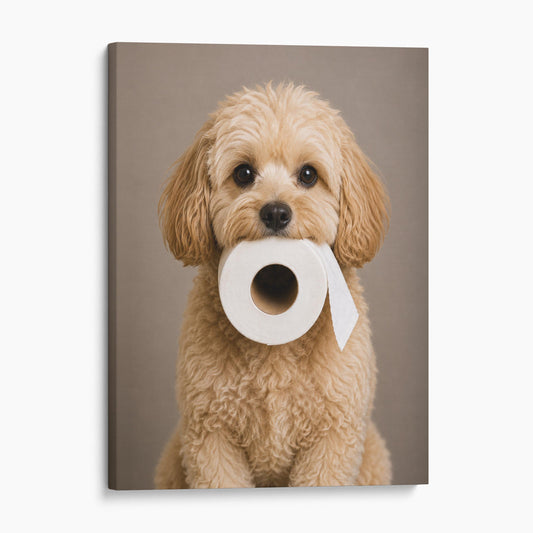 Maltipoo Dog Toilet Paper