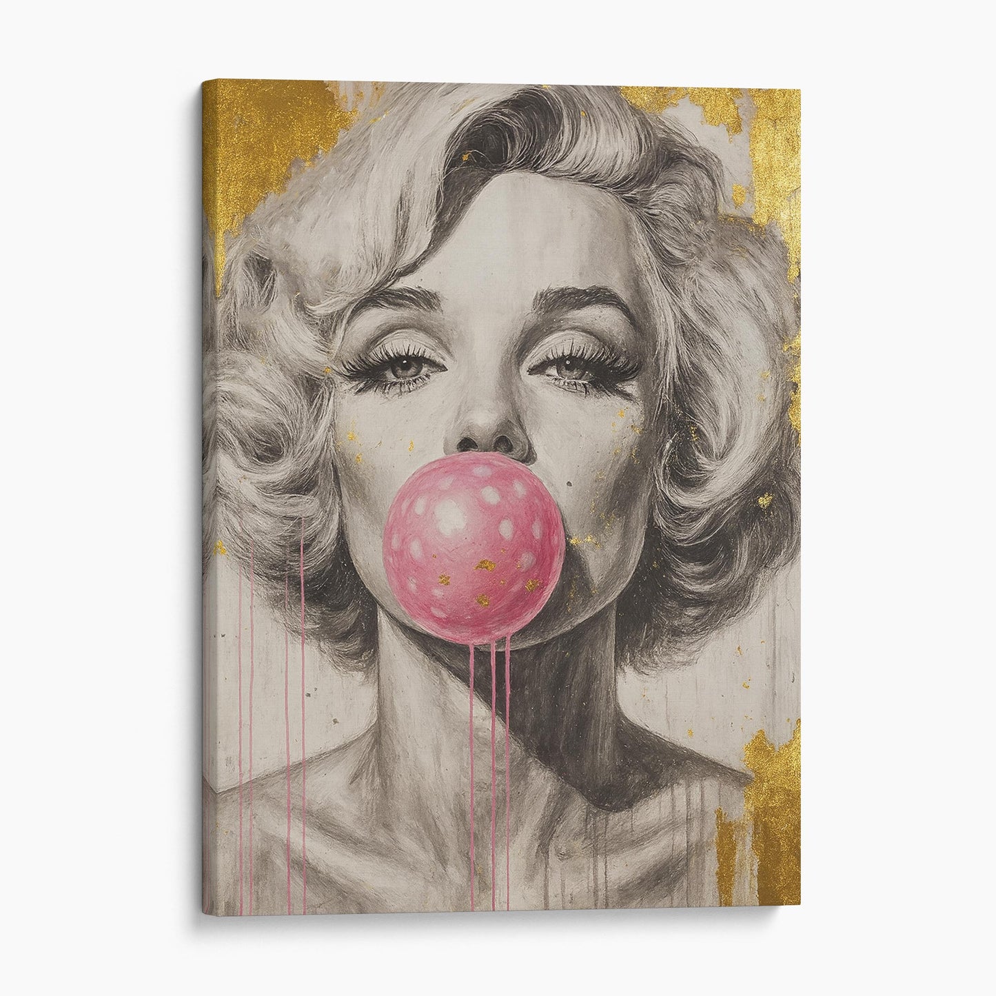 Marilyn Monroe Pink Bubble Gum