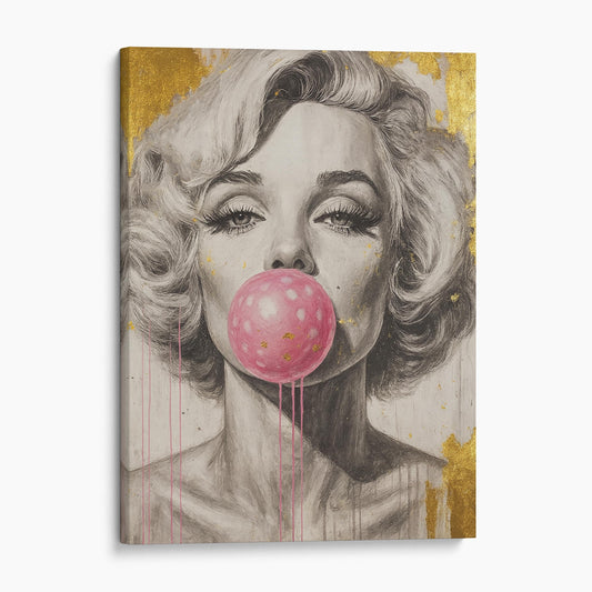 Marilyn Monroe Pink Bubble Gum